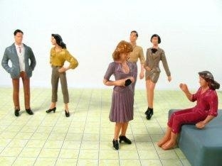중국 건축 모형 배치를 위한 P25-6 7CM 건축 축소 모형 사람들에 의하여 그려지는 숫자 협력 업체