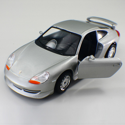 중국 소형 차는 주문 축소 모형 차 Porsche GT3 주조 합금 백색 차 죽습니다 협력 업체