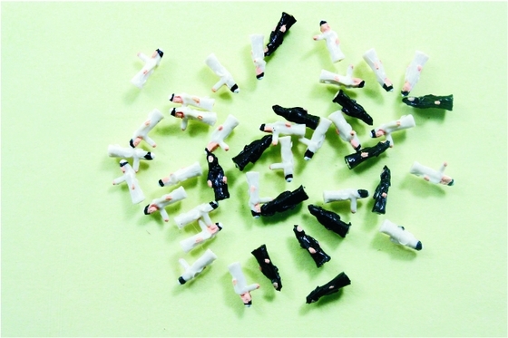 중국 1:250 HO 건축 축소 모형 사람들은 0.8cm 아라비아인 숫자를 그렸다 협력 업체