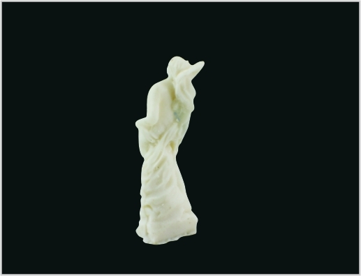 중국 사용자 지정 옥 흰색 조각 3D 스케일 모델 선녀 1.5 * 4.5 ㎝ MD08 협력 업체