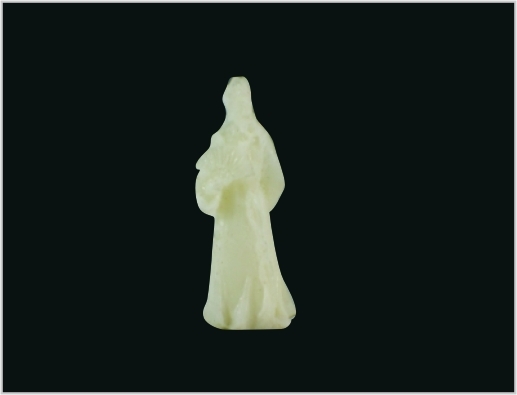 중국 MD17 1 * 3 cm 데스크톱 조각 옥 흰색 3D 스케일 모델 협력 업체