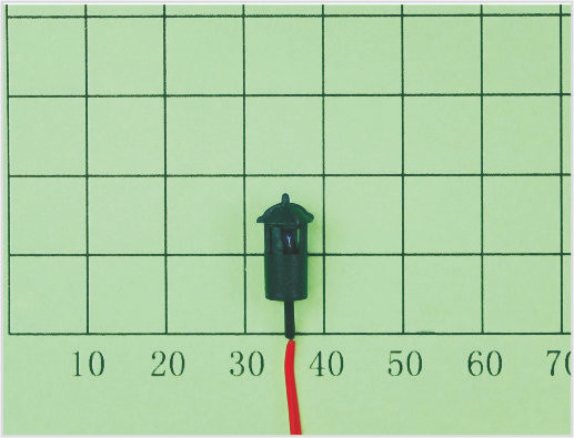 중국 T17 빛나는 빌보드 거리 플라스틱 스케일 모델 가로등 호 철도 레이아웃 1.5 cm 협력 업체