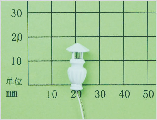 중국 T19 빛난 게시판 거리 HO 철도 배치를 위한 플라스틱 축소 모형 가로등 기둥 1.5cm 협력 업체