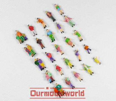 P87-25 대 호 건축 규모의 모델 사람 그려진 인물 2.0 cm 협력 업체