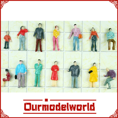 DIY handmade 숫자는, HO 축소 모형 사람들 주거 기차 모형이 주문을 받아서 만든다는 것을 계산합니다 협력 업체