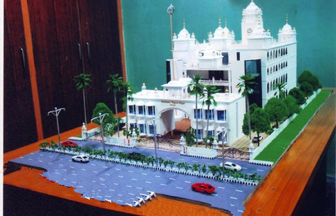 Gurudwara 소형 건축 모형 제작자, 지역 건축술 모형 협력 업체