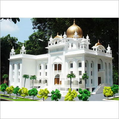 Gurudwara 축소 모형을 점화하는 주문 소형 건축 모형 제작자 협력 업체