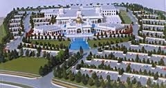 Gurudwara 축소 모형을 점화하는 주문 소형 건축 모형 제작자 협력 업체