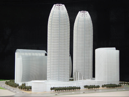 3D 건축 환경 물자를 가진 건축 모형 제작자 내구재 협력 업체