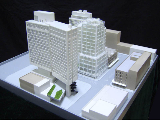 3D 건축 환경 물자를 가진 건축 모형 제작자 내구재 협력 업체