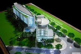 3D 별장 건축 모형 제작자, 튼튼한 점화 축소 모형 만들기 협력 업체