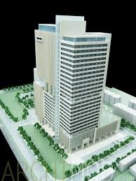 상업적인 건물 건축 모형 제작자, 점화 축소 모형 만들기 협력 업체