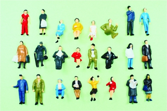 P87-24 대 호 건축 규모의 모델 사람 그려진 인물 2.0 cm 협력 업체