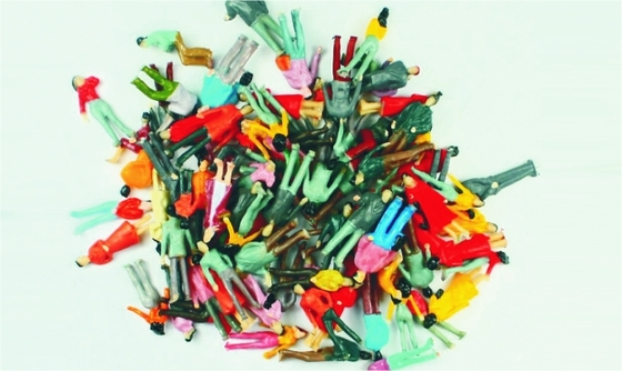 P150-13B 1:150 건축 축소 모형 사람들은 1.3cm 숫자를 그렸습니다 협력 업체