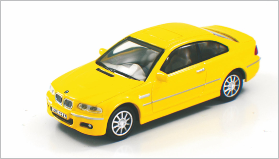 1/43의 Diecast 합금 주문 축소 모형 차 유명 상표 BMW M3 시리즈 여행 협력 업체