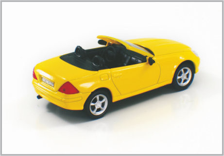 1개/43는 노란 합금 수집을 위한 주문 축소 모형 차 벤즈 Sik320를 Diecast 협력 업체
