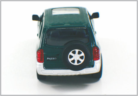 1개/43는 녹색 합금 수집 &amp; 선물을 위한 주문 축소 모형 차 Mitubishi Pajero를 Diecast 협력 업체