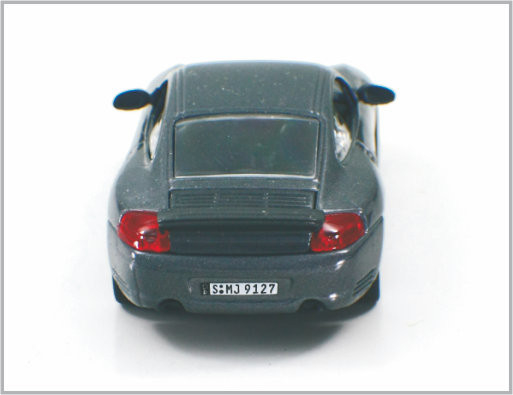 수집을 위한 1/43대의 Diecast 탄소 검정 합금 주문 축소 모형 차 Porsche 911 터보 협력 업체