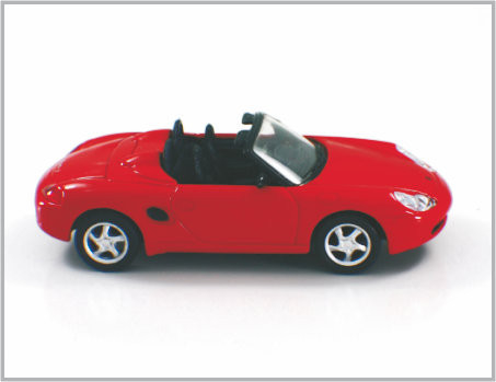 1개/43는 빨간 합금 수집 &amp; 선물을 위한 주문 축소 모형 차 Porsche Boxster를 Diecast 협력 업체