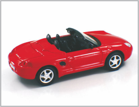 1개/43는 빨간 합금 수집 &amp; 선물을 위한 주문 축소 모형 차 Porsche Boxster를 Diecast 협력 업체