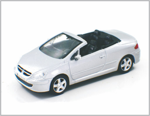 선물 &amp; 가정 Decoratio를 위한 1/43대의 소형 Diecast 합금 주문 축소 모형 차 Peugeot 307 협력 업체