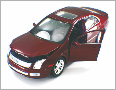 선물로 합금 진한 빨강색 주문 축소 모형 차 2006년 포드 소형 Diecast 융해 협력 업체