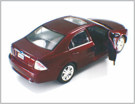 선물로 합금 진한 빨강색 주문 축소 모형 차 2006년 포드 소형 Diecast 융해 협력 업체