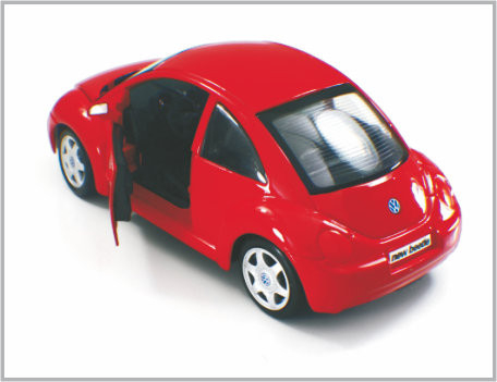 선물로 빨간 주문 축소 모형 차 폭스바겐 소형 Diecast 합금 새로운 딱정벌레 협력 업체