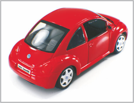선물로 빨간 주문 축소 모형 차 폭스바겐 소형 Diecast 합금 새로운 딱정벌레 협력 업체