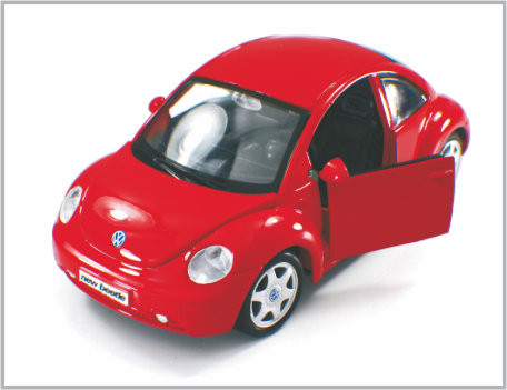 선물로 빨간 주문 축소 모형 차 폭스바겐 소형 Diecast 합금 새로운 딱정벌레 협력 업체