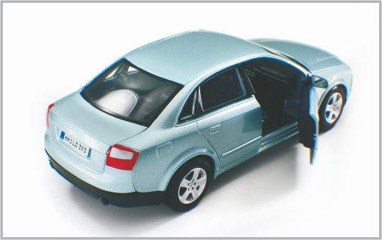 집으로 Decoratio로 1/24대의 Diecast 합금 밝은 파란색 주문 축소 모형 차 Porsche GT3 협력 업체