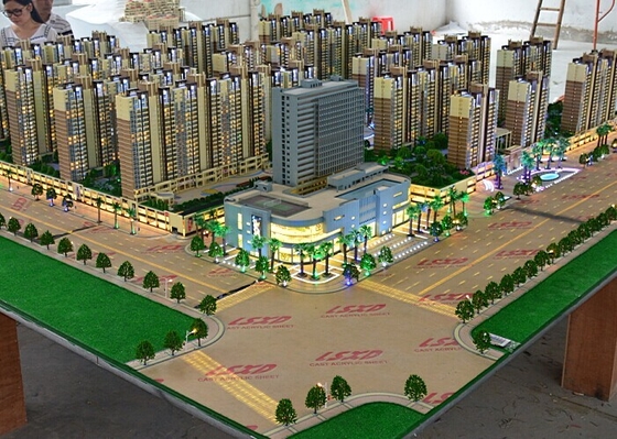 주거 아파트 Maquette를 가진 건축 모형 제작자 협력 업체