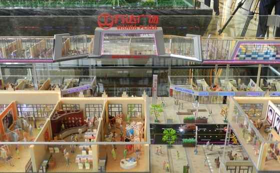 3d 건축에게 만드는 슈퍼마켓 모형에게 만들기의 3d 건축 모형 세륨 ROHS 협력 업체