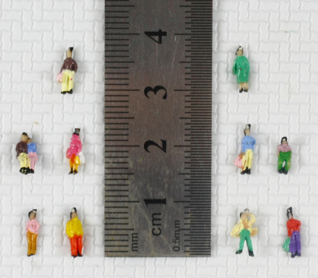 P 200-10 C 200 호 건축 규모 모델 사람들이 그려진 인물 1.0 cm 협력 업체
