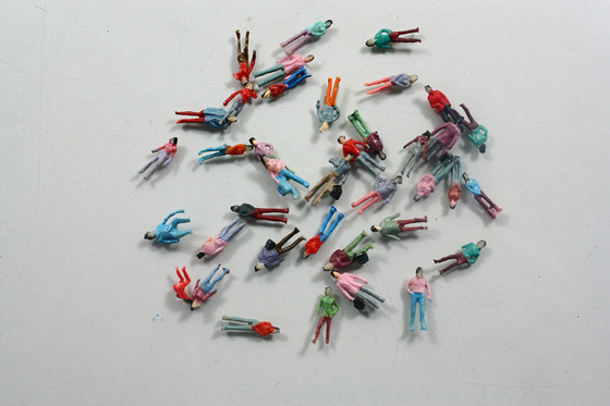 P150-13B 1:150 건축 축소 모형 사람들은 1.3cm 숫자를 그렸습니다 협력 업체