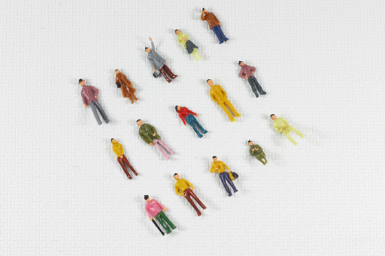1:75 건축 축소 모형 사람들 그리는 숫자 장비 2.5cm/모형 물자 협력 업체